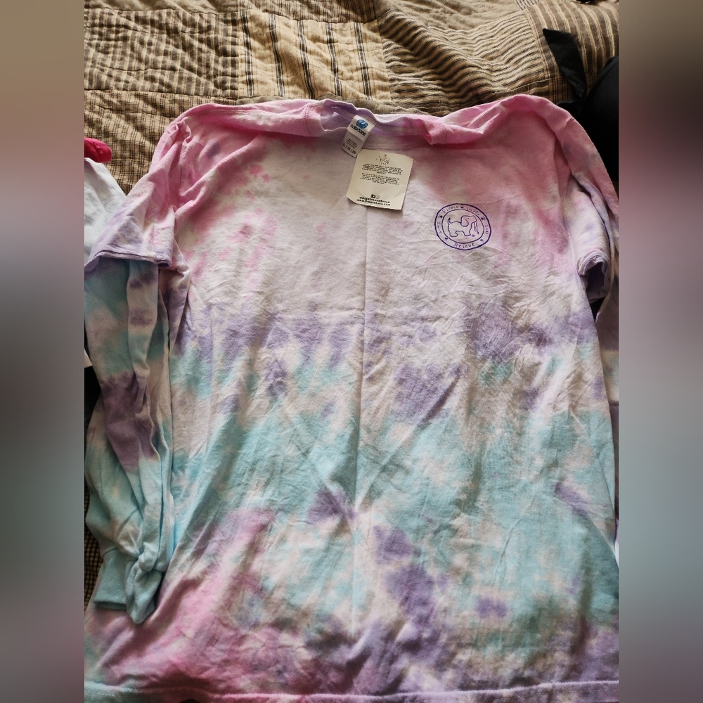 Tie-Dye Long Sleeve Shirt